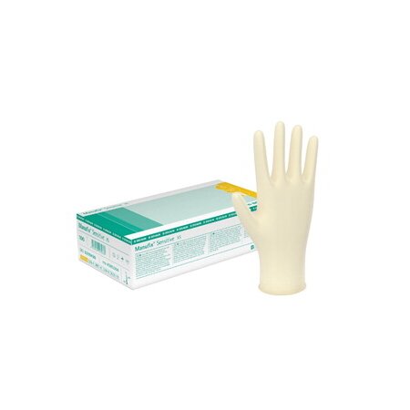 Handschuhe Latex Manufix® Sensitive, für hohe Ansprüche, puderfrei extraklein (XS) 100 St