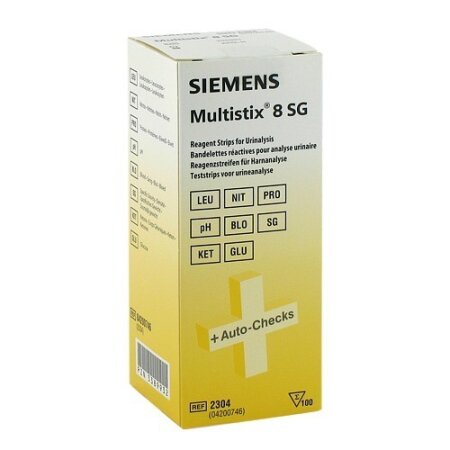 Test Siemens 23042 HARN Diagnostic Multistix 8sg 100 St. Pack