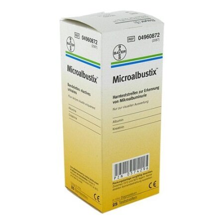 Urintest Microalbustix 25 St.