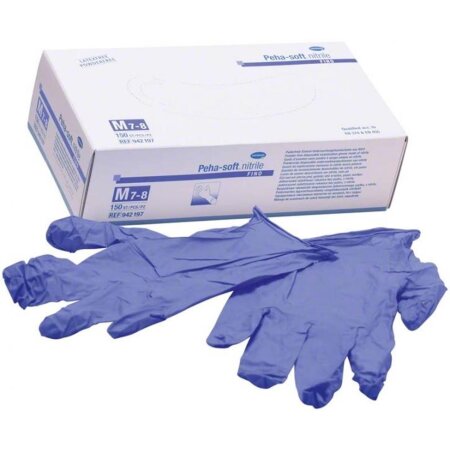 Handschuhe Nitril Peha-Soft Fino Gr.M 150St
