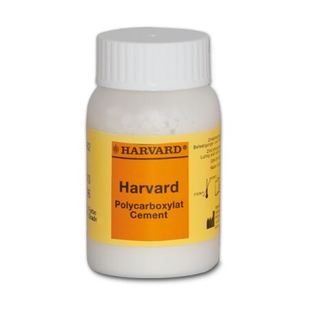Pulver Harvard Polycarboxylatcement Farbe 4 hellgelb