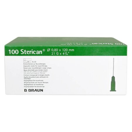 Kanüle Sterican Neuraltherapie 21 G 0,80 mm x 120 mm
