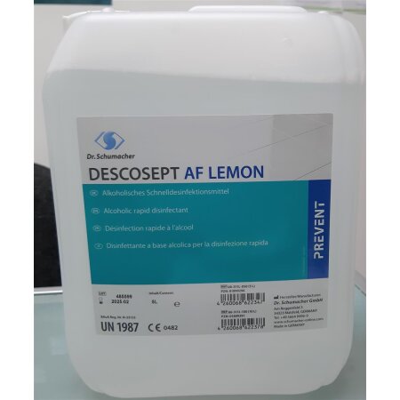 Flächendesinfektion Descosept AF lemon 5 l Dr Schumacher