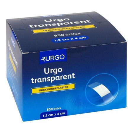 Pflaster Urgo transparent 1,2 cm x 4 cm 850 Stück