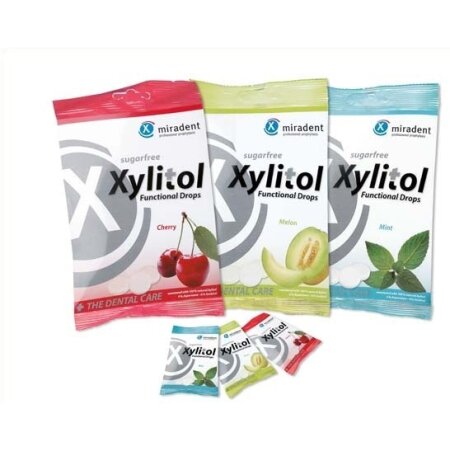 Miradent Xylitol Functional Drops Melone