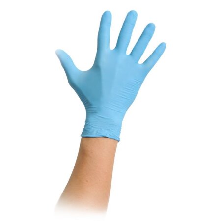 Handschuhe Nitril Untersuchung 200x Maimed ni-touch blue puderfrei, M