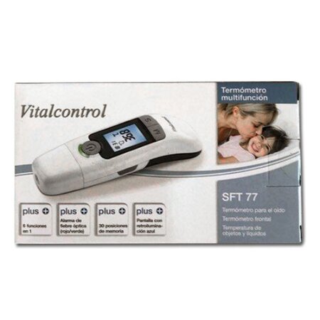 Thermometer Vitalcontrol SFT 77 Ohr u. Stirnmesser AKTION