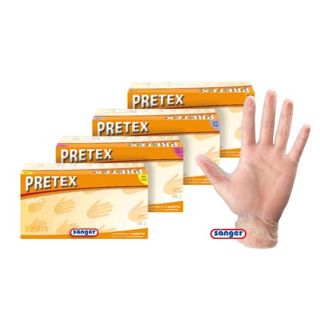 Handschuhe Vinyl Pretex puderfrei