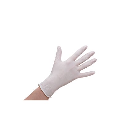 Handschuhe Nitril efficient plus Gr. S weiß
