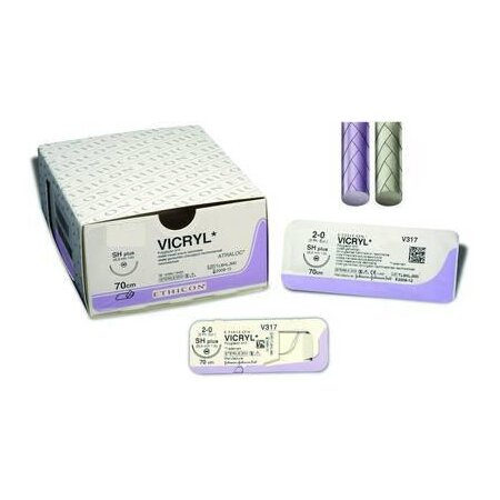 Nahtmaterial Atraloc Vicryl Plus Polifil 2-0 FSL VCP586H