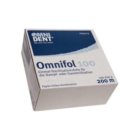 Omnifol Sterilisations-Kombifolie 100mm