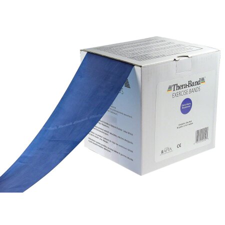 Thera-Band, 45,50 x 12,8 cm, extra stark, blau