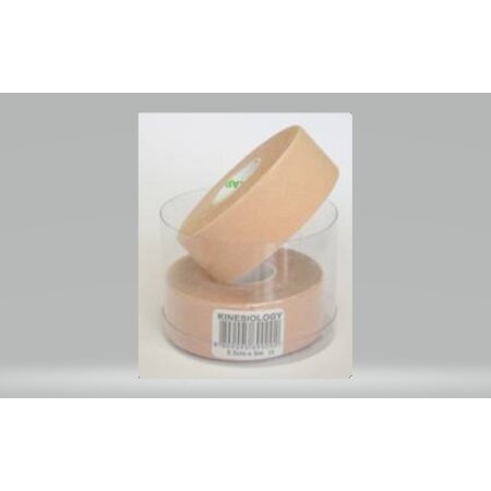 Original Nasara® Kinesiology Tape klein 2,5cm x 5m (VPE 2 Rollen) beige
