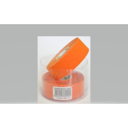 Original Nasara® Kinesiology Tape klein 2,5cm x 5m (VPE 2 Rollen) orange