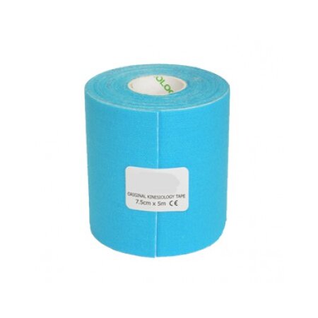 Original Nasara® Kinesiology Tape XL 7,5cm x 5m blau