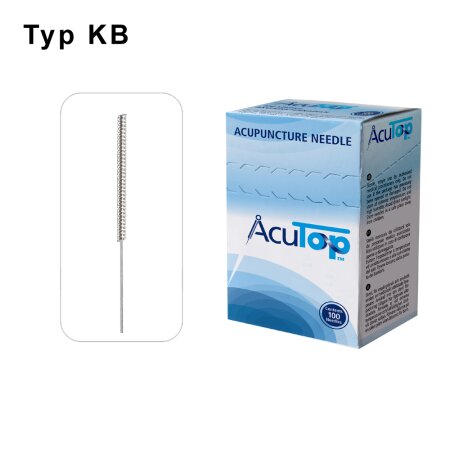Akupunkturnadeln AcuTop , Typ KB 0,18 x 15mm
