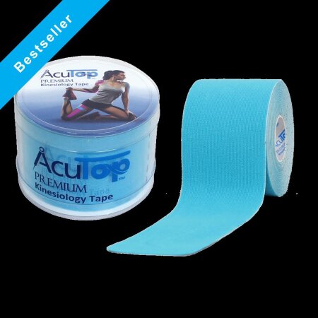 Tape AcuTop Premium Kinesiology 5 cm x 5 m blau