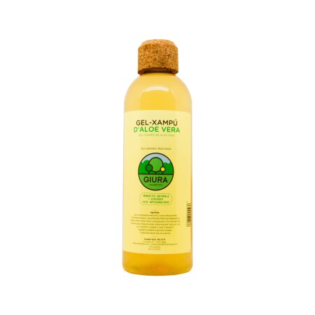 Shampoo Aloe Vera Zitronenöl, fettige Haut, aus Mittelmeer, 750ml