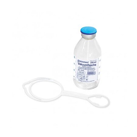 Vakuumflasche ratiomed 250 ml Glas Ozontherapie