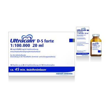 Ultracain D-S forte in Flaschen