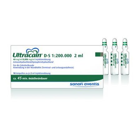 Ultracain D-S Zylinder/Brechampullen